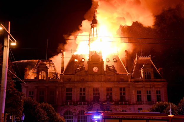 France Arrests Nearly 2,400 After Nationwide Cost-of-Living Protests Turn Violent, Limoges City Hall Torched