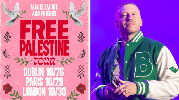 Macklemore Announces 'Free Palestine Tour' With Dublin, Paris and London Dates After Ed Sheeran Tour Exit