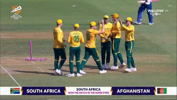 South Africa Wins After Insane Double Super Over Thriller