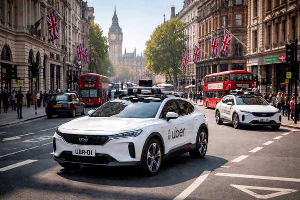 London Clears First Autonomous Robotaxis for Commercial Streets