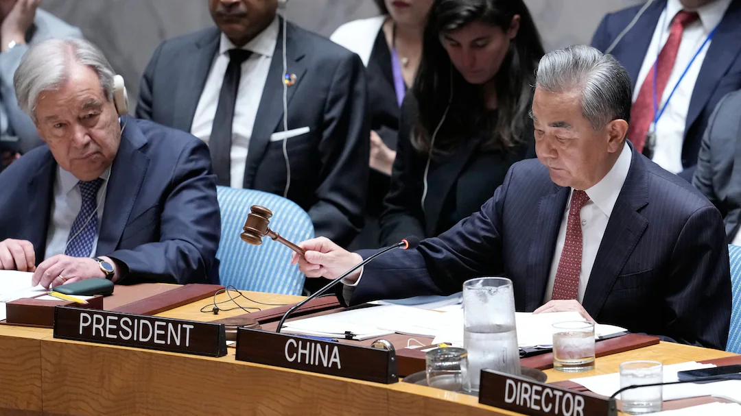 China Steps Up Endorsement of Iran Peace Deal Headed to UN Security Council