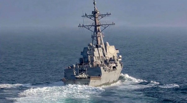 The Blockade Intensifies U.S. Forces Disable Cargo Ship Violating the Strait of Hormuz Embargo
